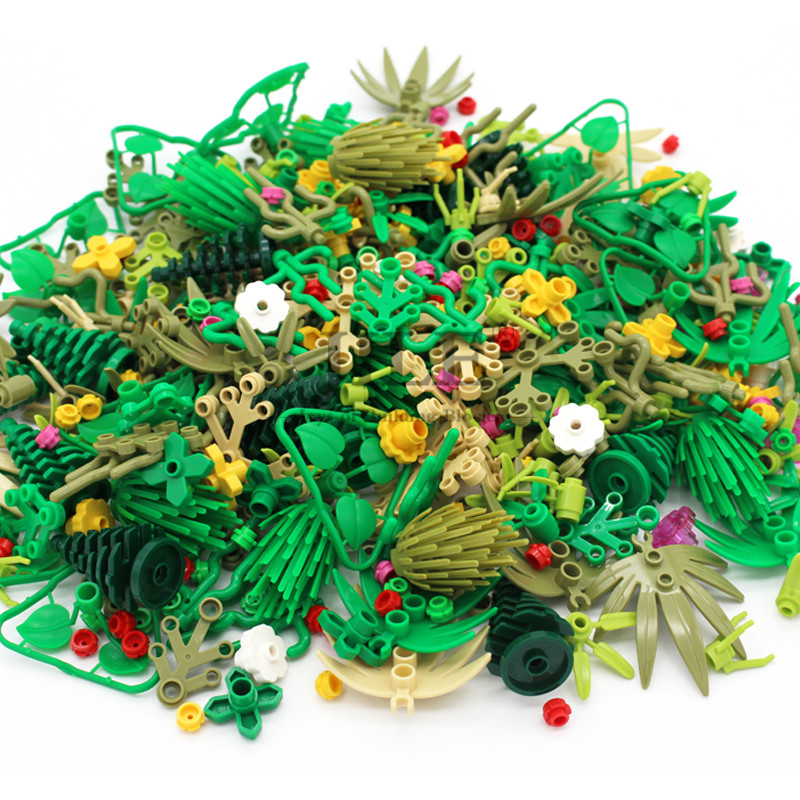 MOC Tree Plant Building Blocks - Lego Set City ulasan dan harga
