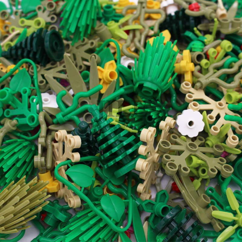 MOC Tree Plant Building Blocks - Lego Set City ulasan dan harga