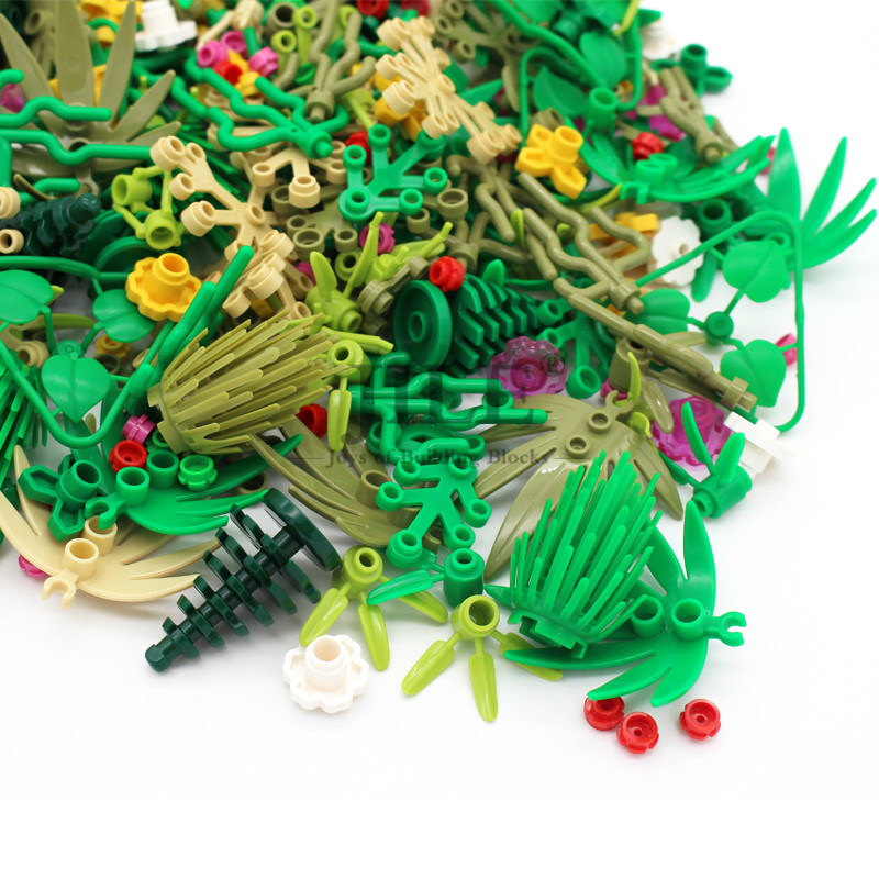 MOC Tree Plant Building Blocks - Lego Set City ulasan dan harga