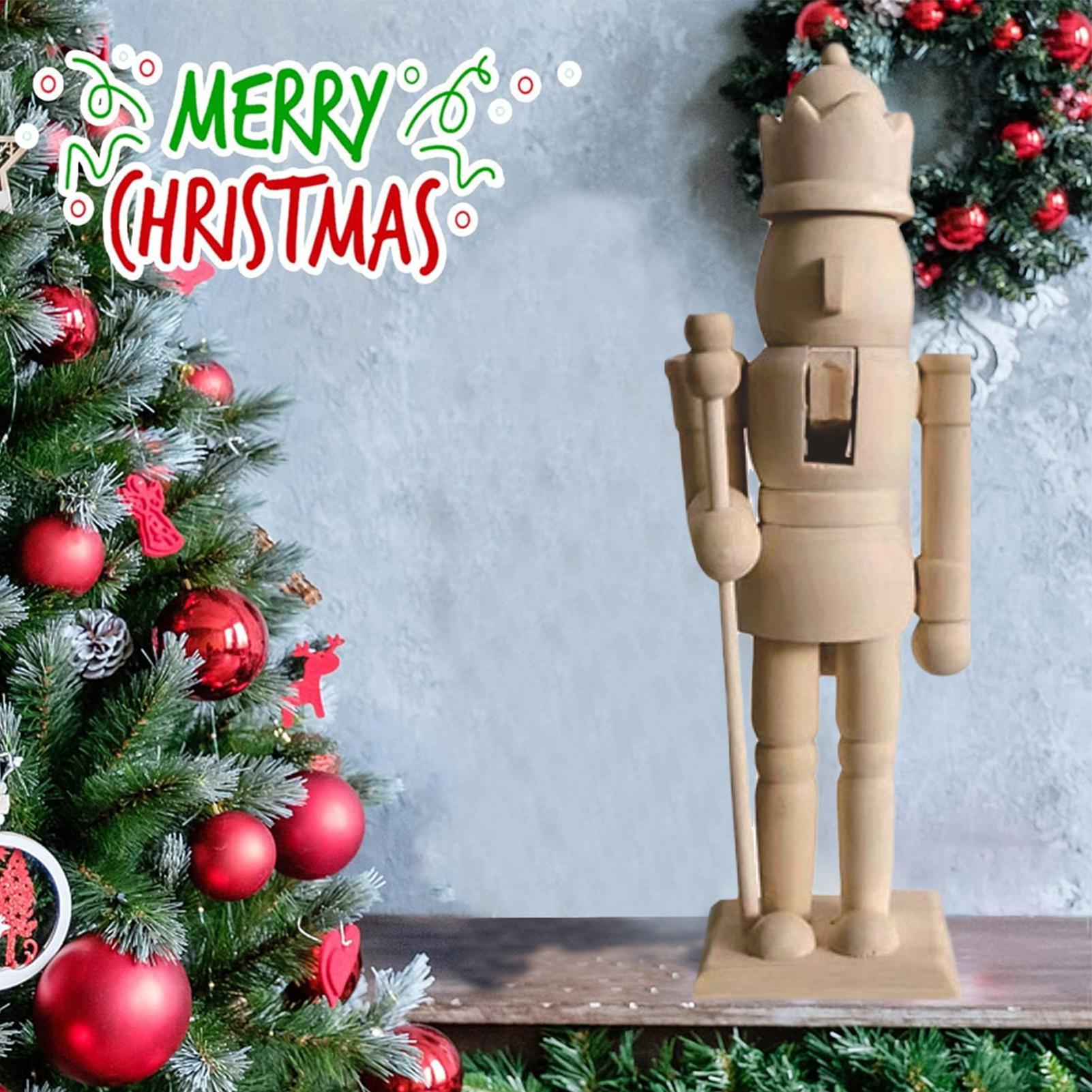 Paint Your Own Wooden Nutcrack - Nutcracker Figurine ulasan dan harga