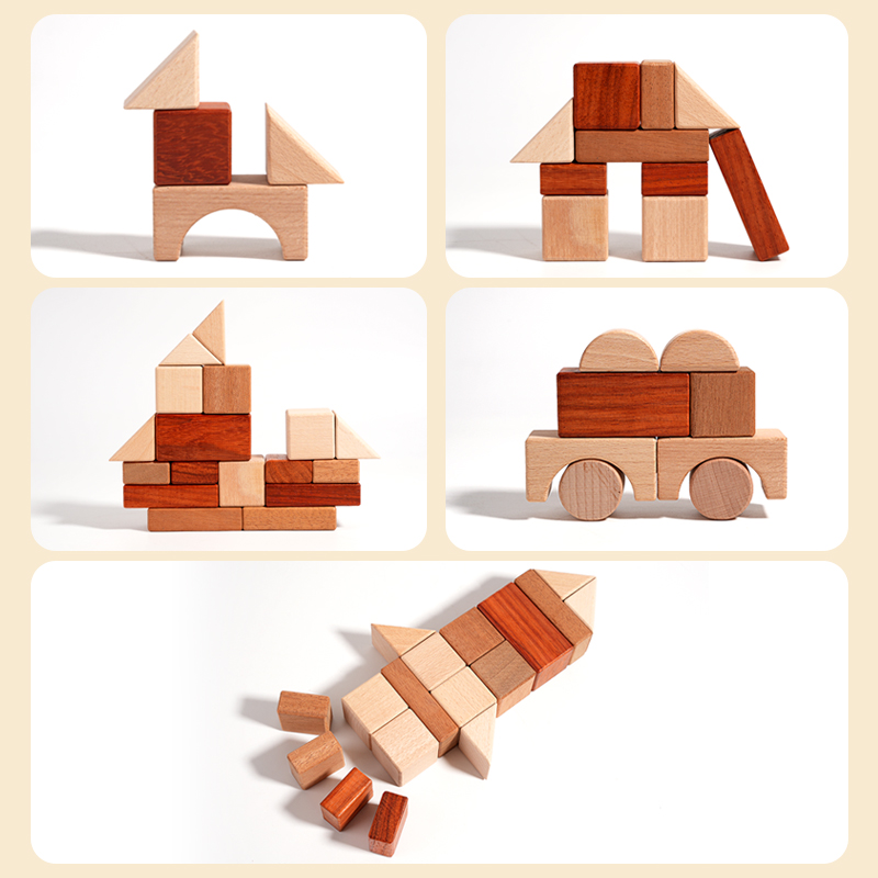 29-Piece Wood DIY Building Blo - Lego Set Technic ulasan dan harga