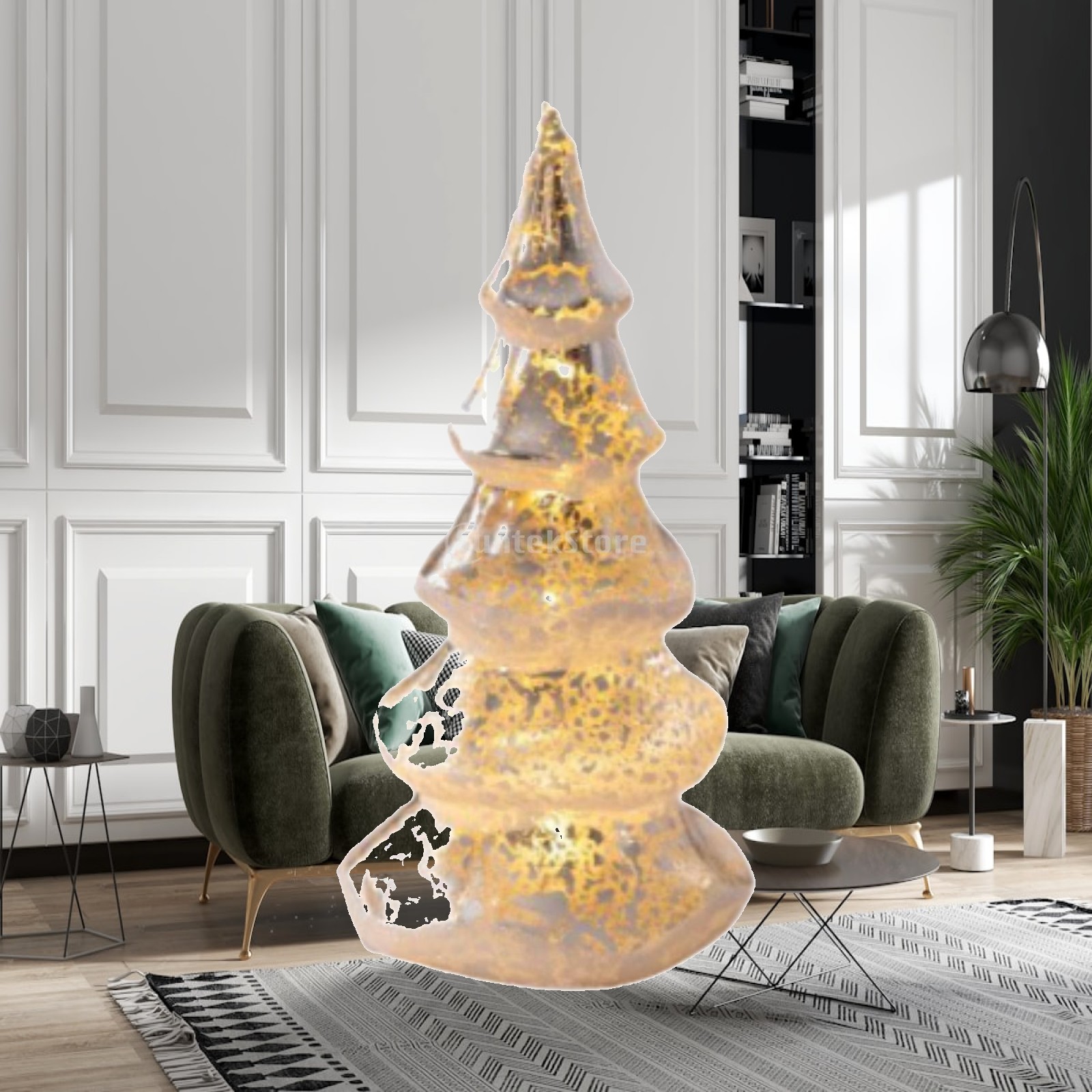 Artificial Christmas Tree Glas - Christmas Tree Artificial ulasan dan harga
