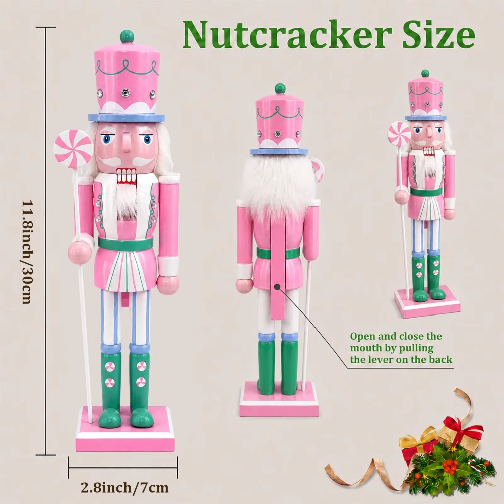 14 Inch Wooden Thanksgiving Nu - Nutcracker Figurine ulasan dan harga