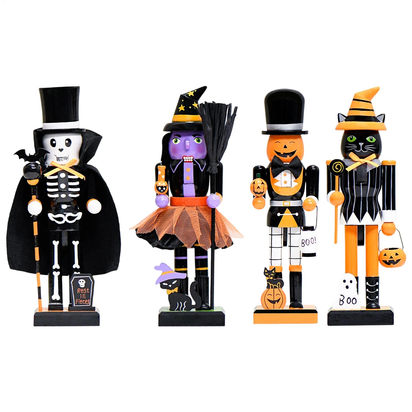 Halloween Wooden Nutcracker Ho - Nutcracker Figurine ulasan dan harga