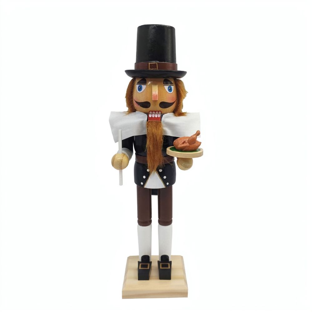 Festive Wooden Nutcracker Figu - Nutcracker Figurine ulasan dan harga