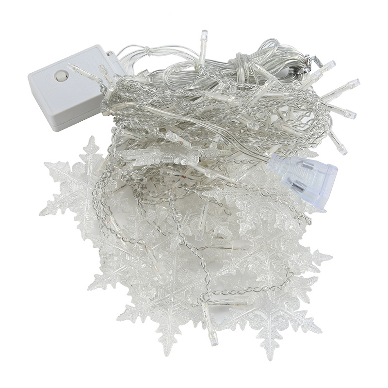 3.5M Christmas Snowflake LED S - Led Fairy String Lights ulasan dan harga