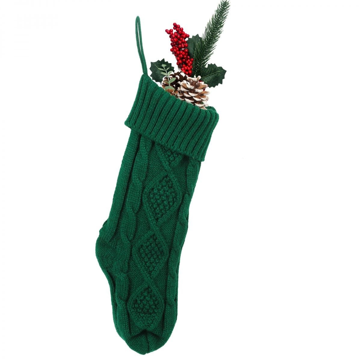 2026 New Knitted Christmas Sto - Christmas Stocking Hanging ulasan dan harga