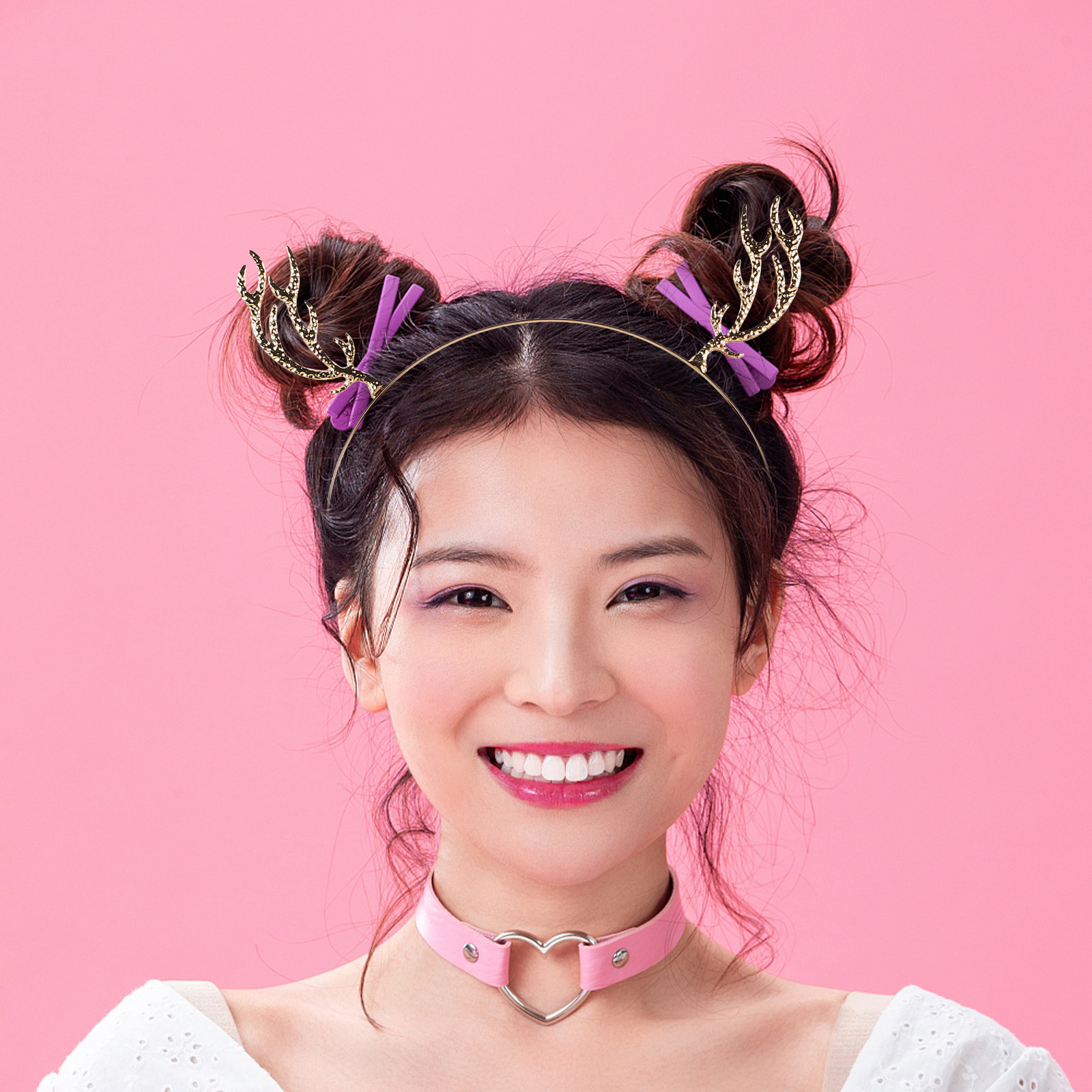 Christmas Costume Headband Rei - Reindeer Antlers Headband ulasan dan harga